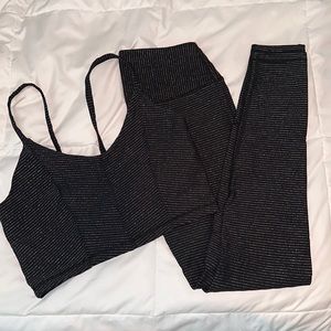 Excellent condition Glyder black and gold set